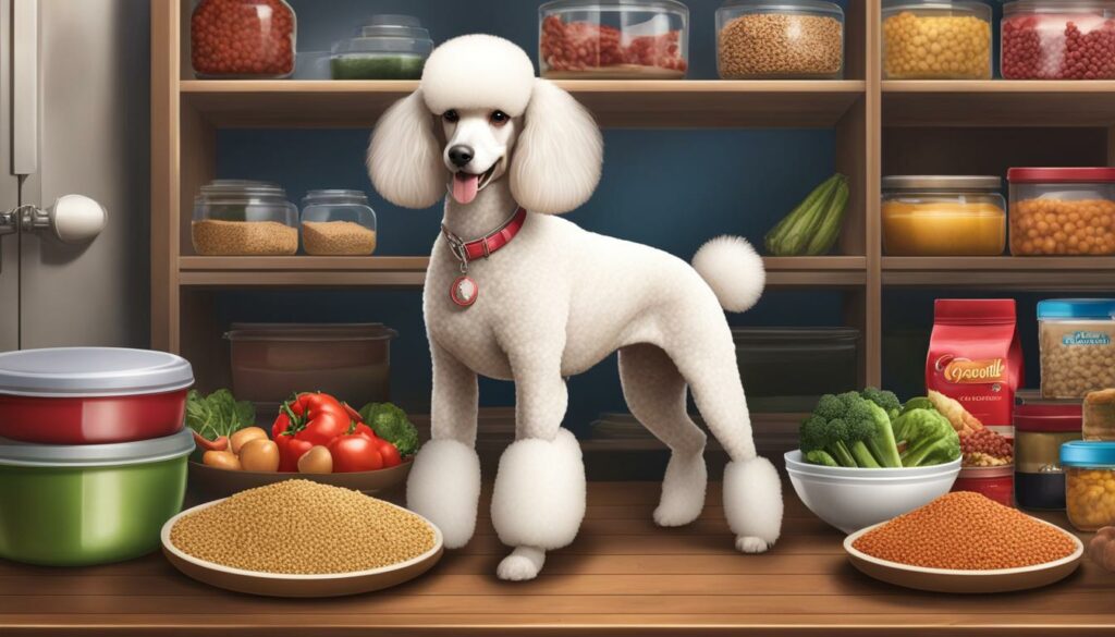 poodle meal planning