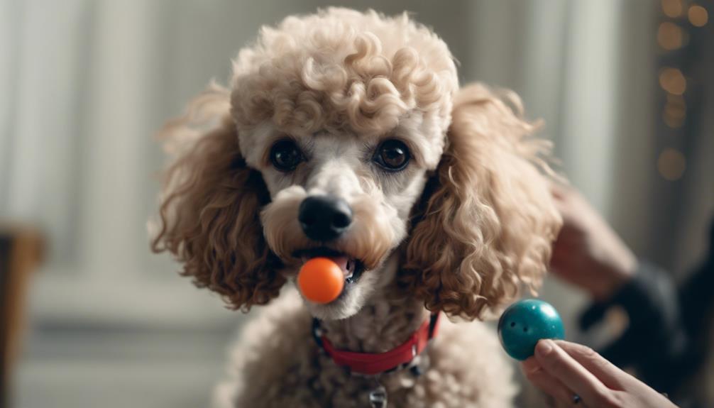 addressing poodle nipping behavior