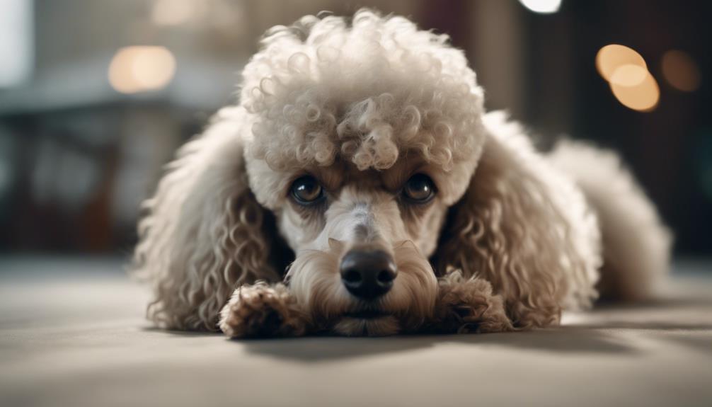 anxiety detection in poodles
