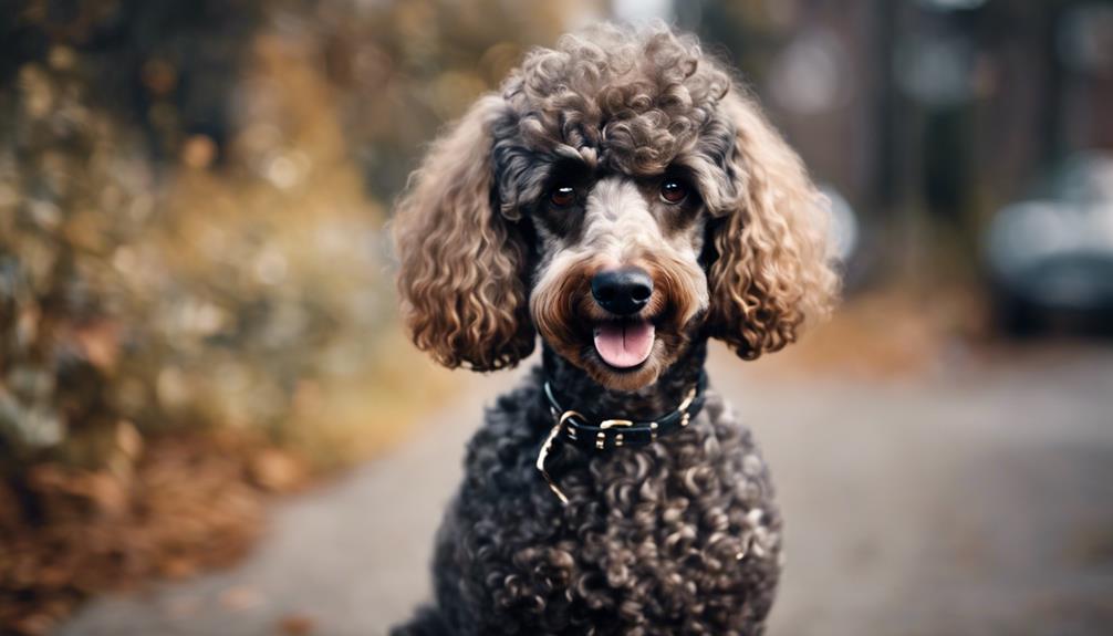 brindle poodles a unique coat