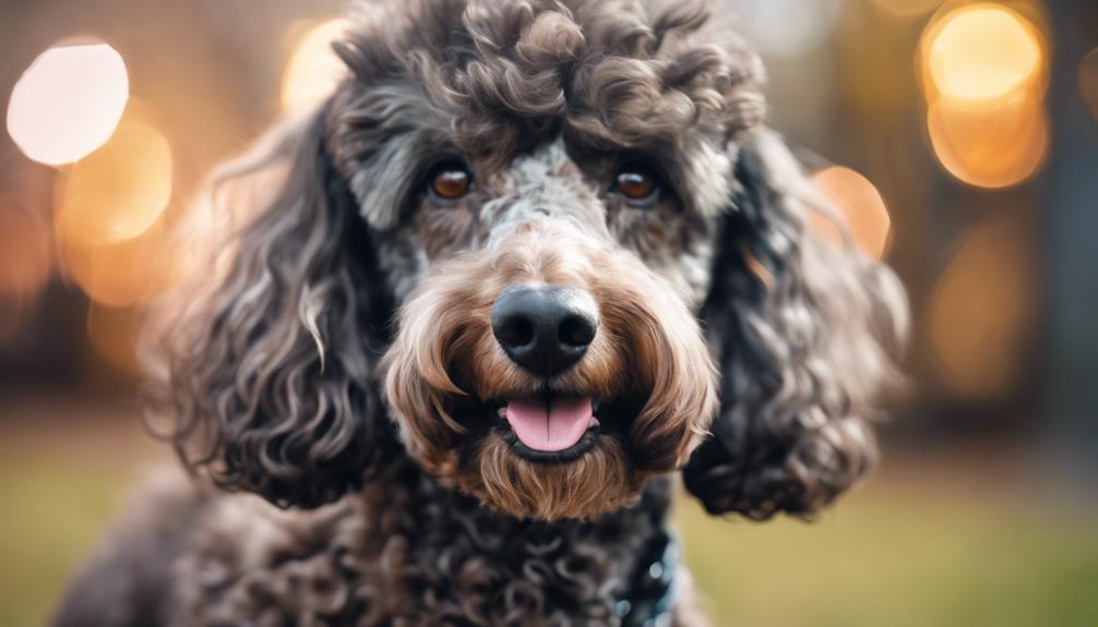 brindle poodles genetic rarity