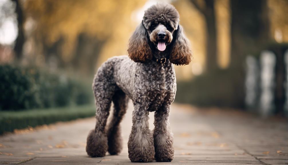 brindle poodles past and present