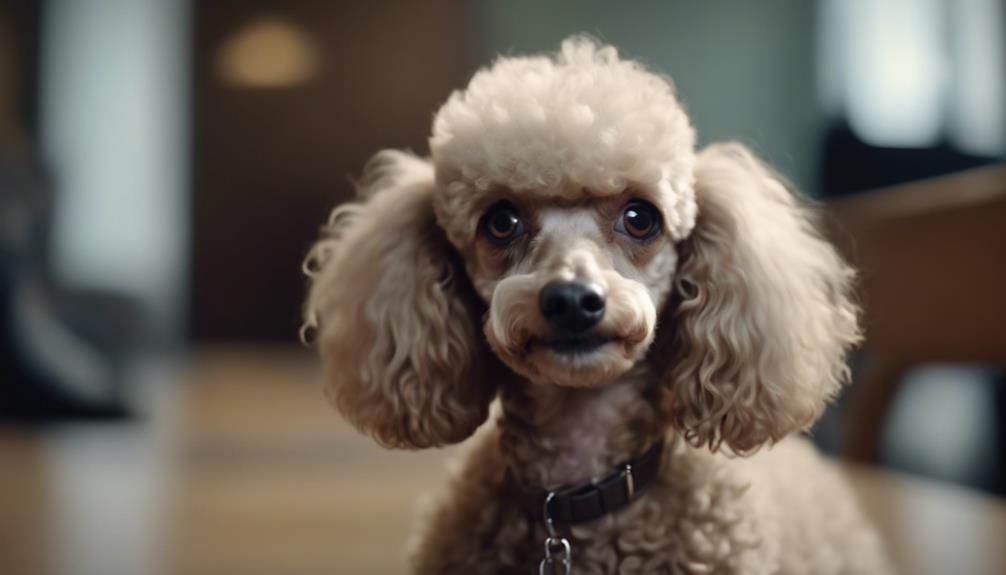 calming anxious poodle behavior