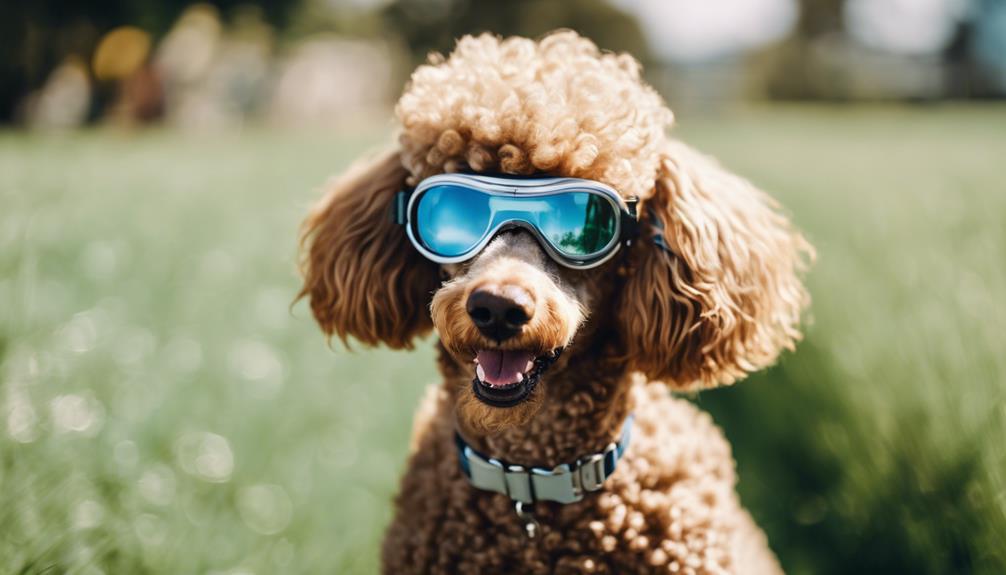 caring for poodle s eyes