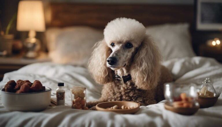 caring for senior poodles