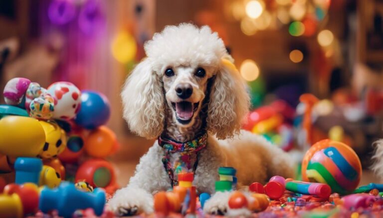 colorful parti poodle breeding