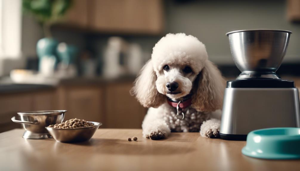 control portions for poodles