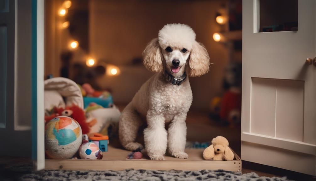 crate training for poodles