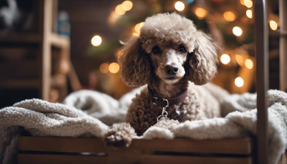 crate training poodles effectively