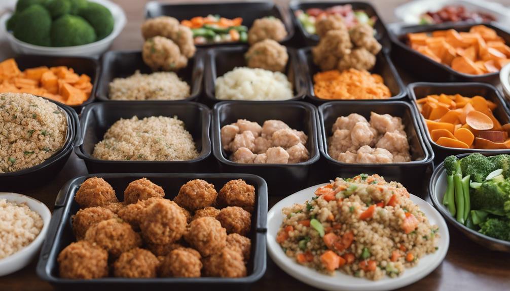 creative homemade poodle lunch