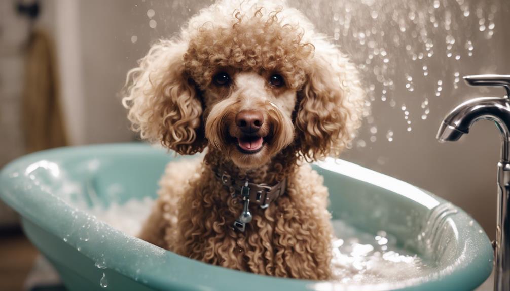 curly poodle coat care