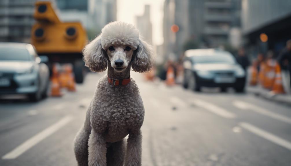 environment influences poodle barking