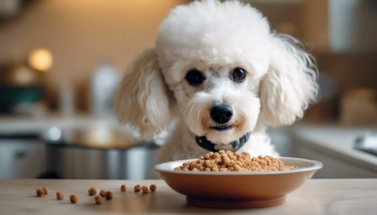 feeding frequency for poodles