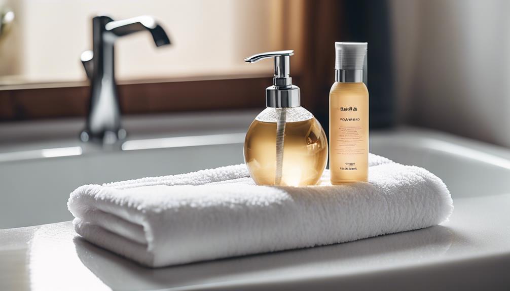 gather hygiene essentials promptly