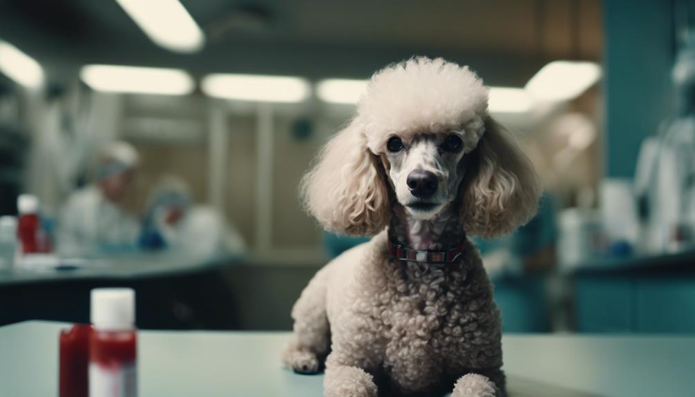 genetic disorder in poodles
