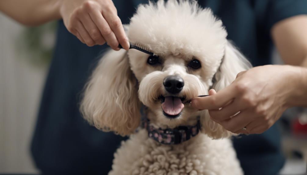 gentle brushing for sensitivity