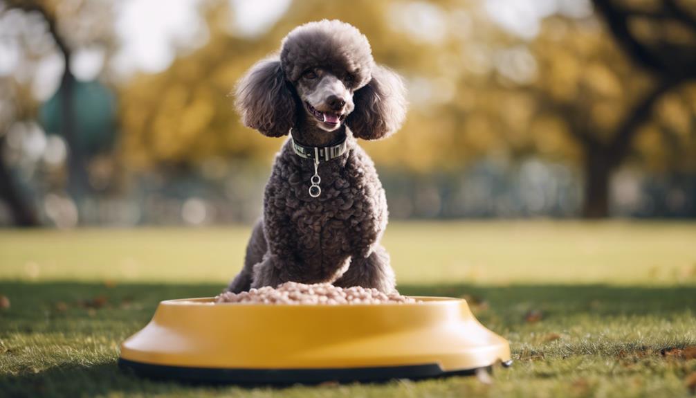 high energy poodle needs