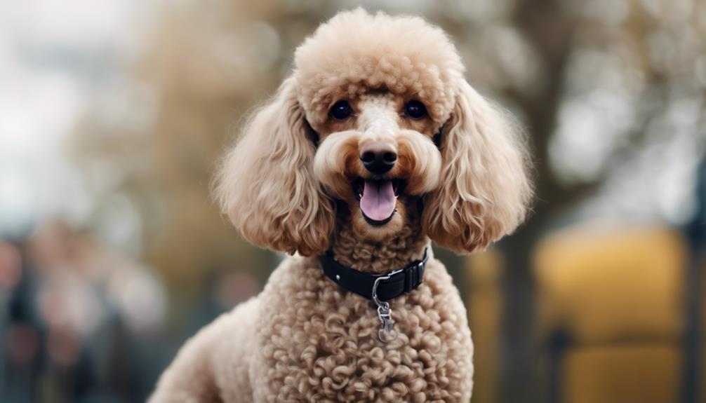 klein moyen poodle characteristics described