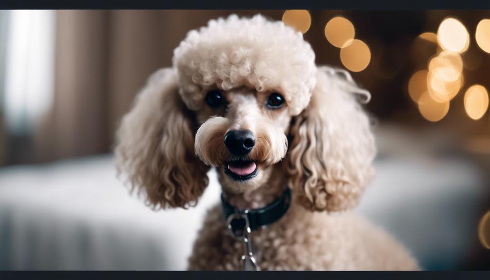maintaining healthy poodle coats