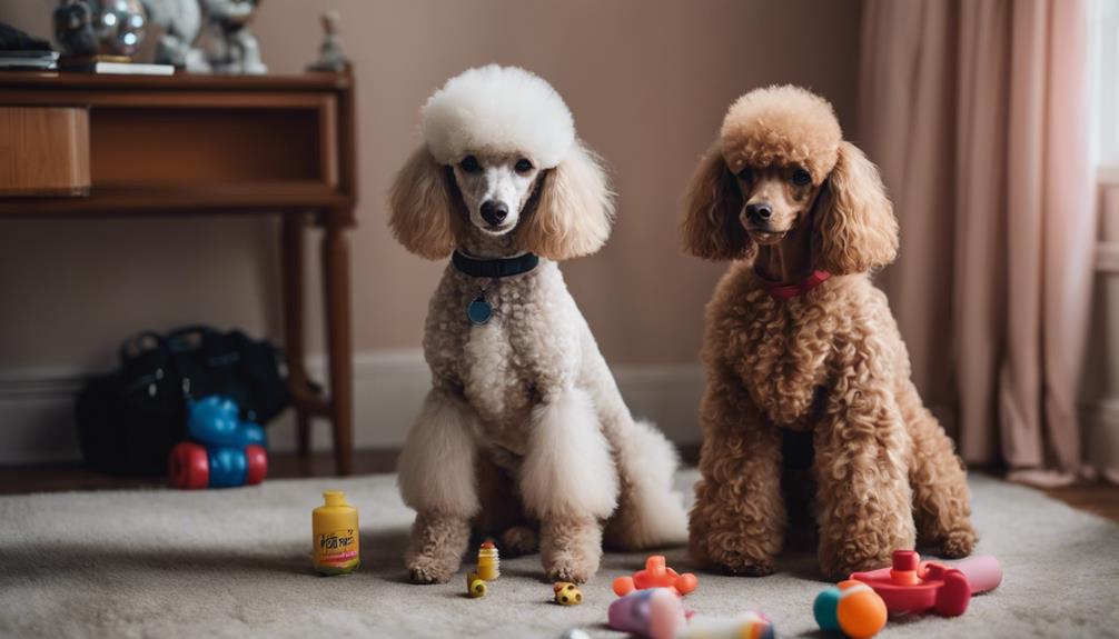 managing pet poodle misbehavior