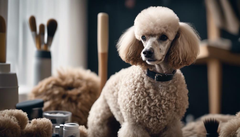 managing poodle hair loss