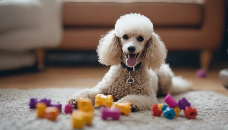 mental stimulation in poodle