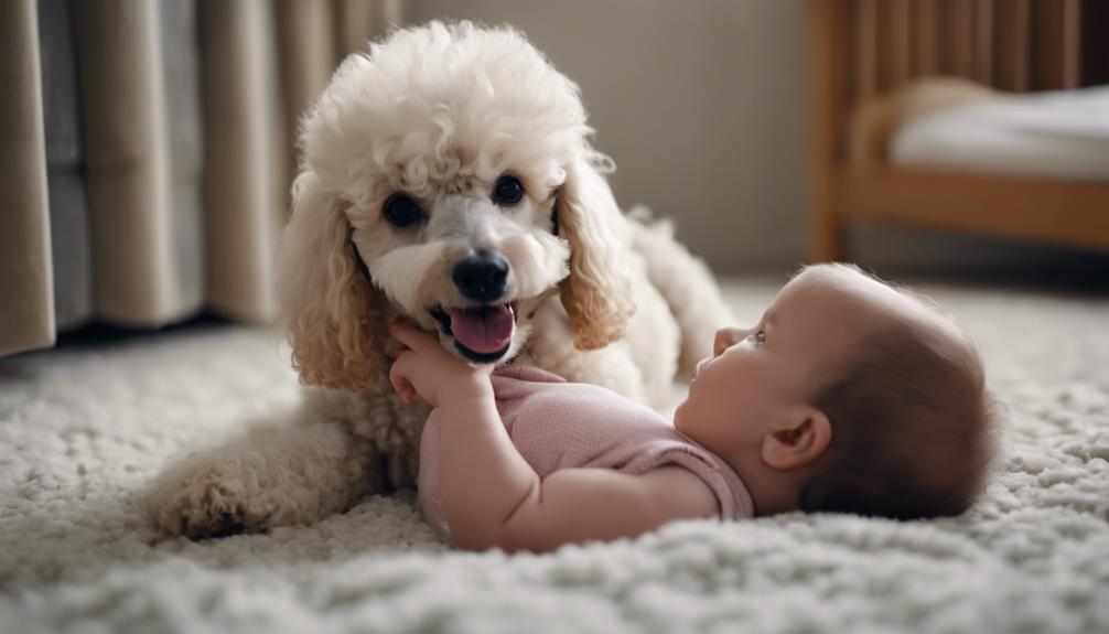 monitor dog child playtime safely