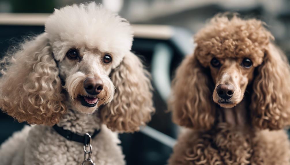 poodle behavior fluctuations observed