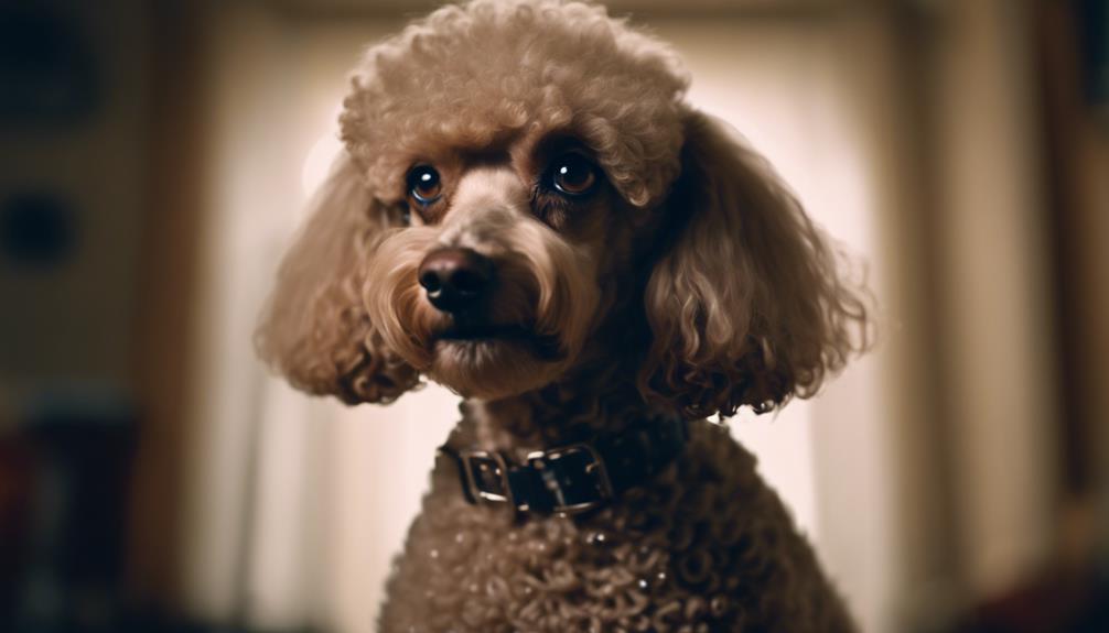 poodle behavioral distress signs