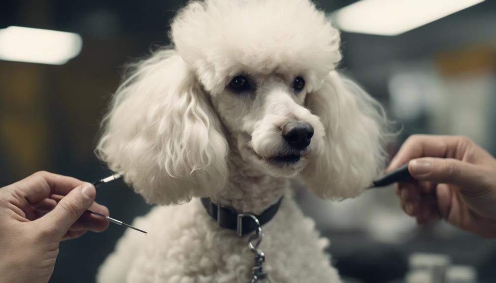 poodle coat color change