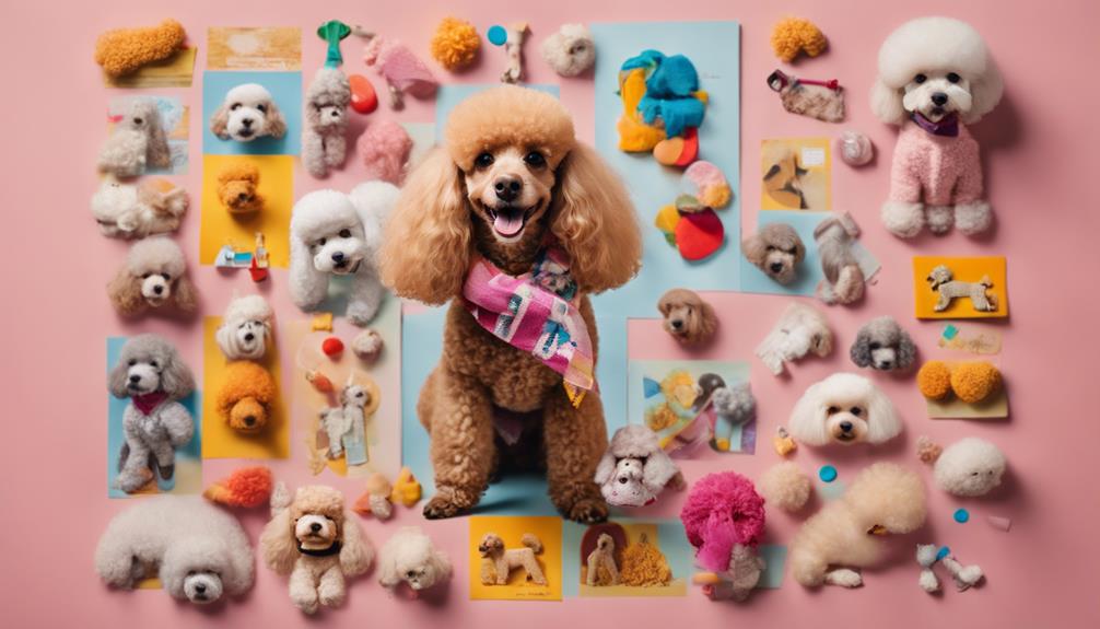 poodle coat colors described