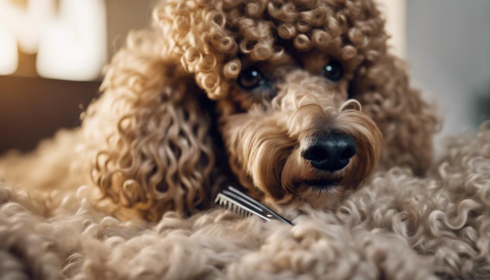 poodle coat matting solutions