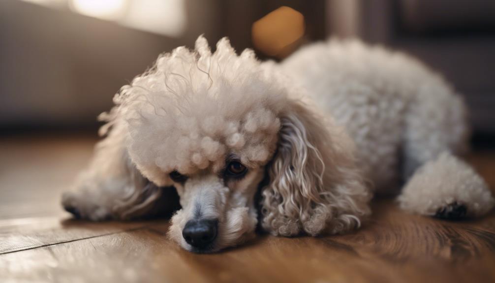 poodle coat shedding guide