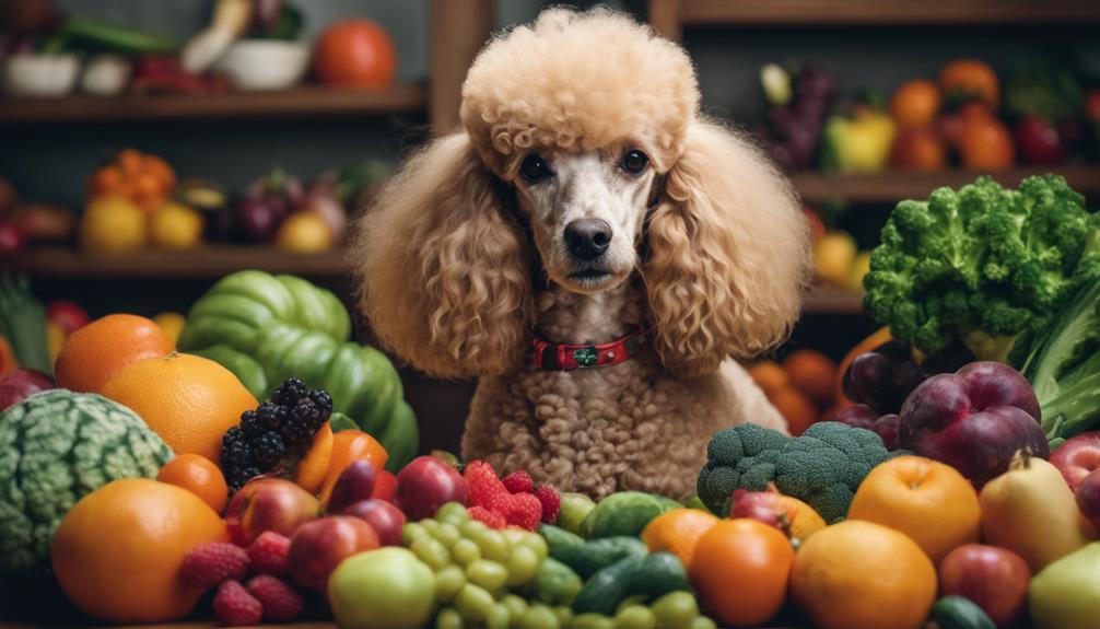 poodle diet health concerns