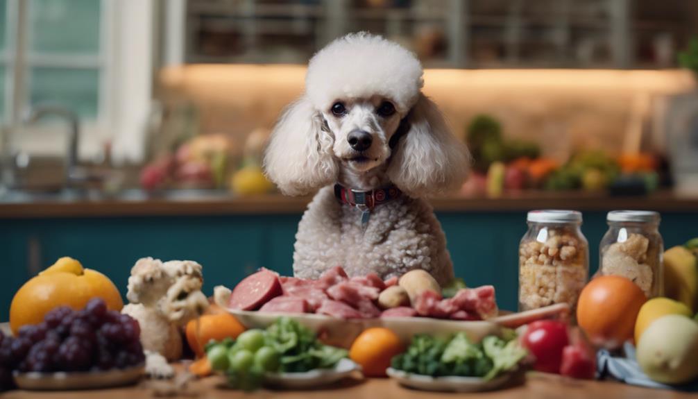 poodle dietary preferences analyzed
