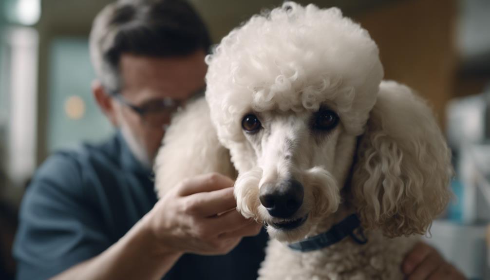 poodle ear care advice