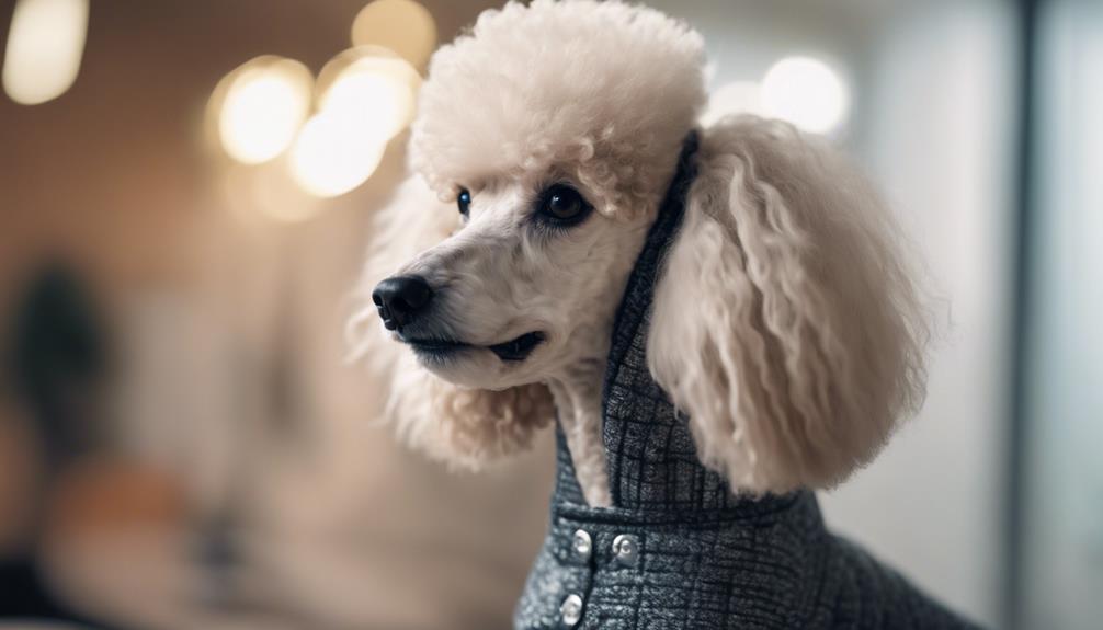 poodle fur transformation process