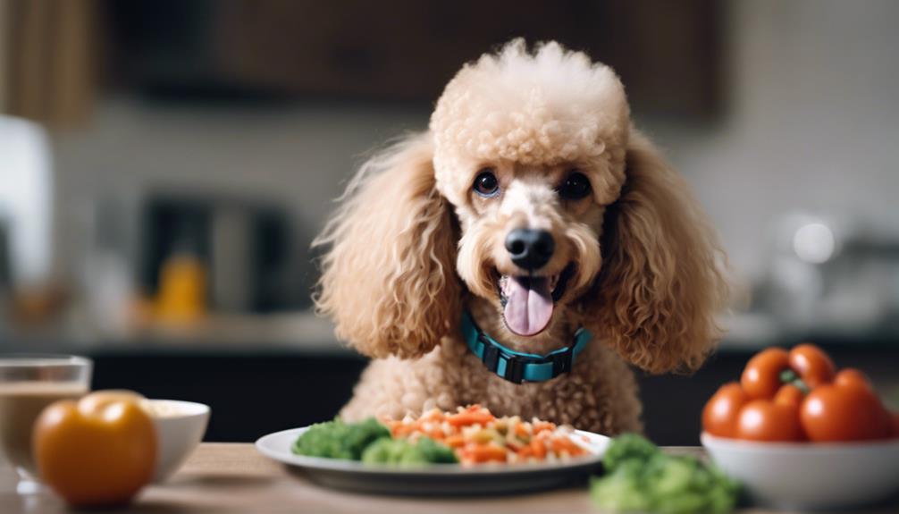 poodle gi health diet