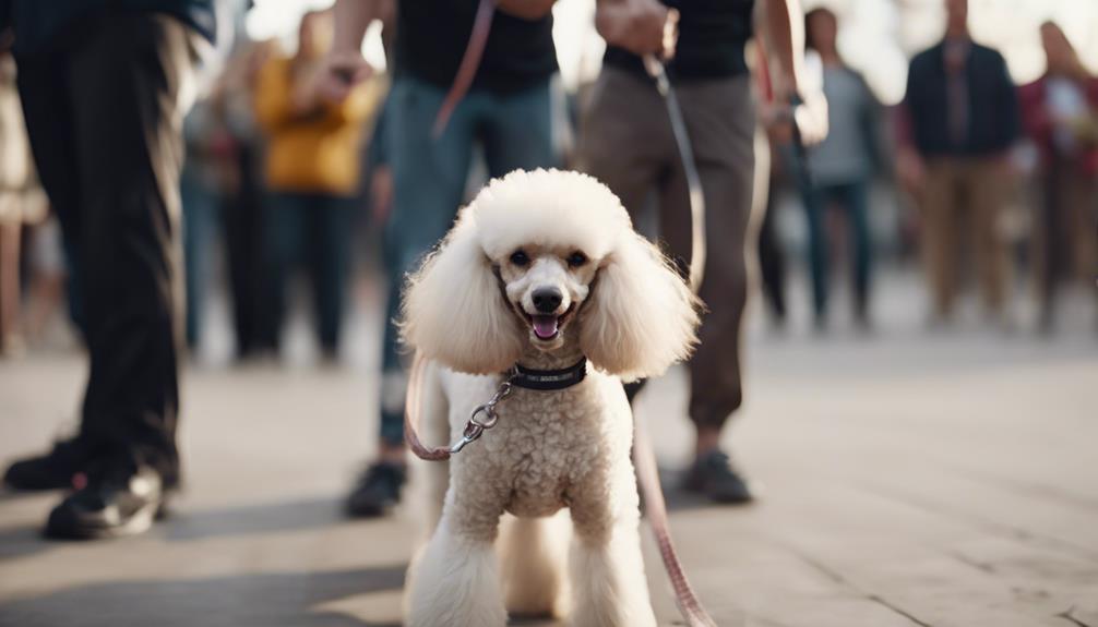 poodle grooming competition success