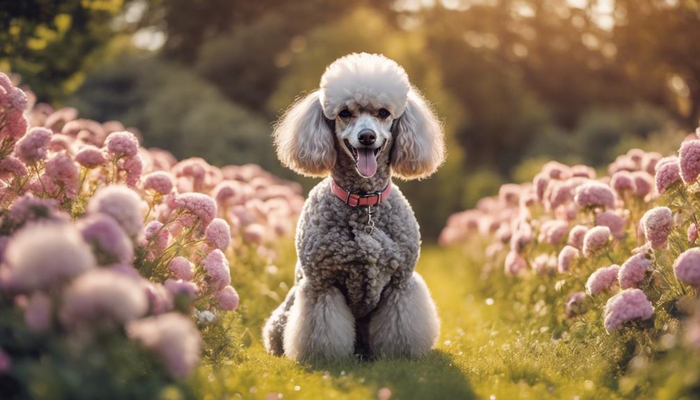 poodle grooming in spring