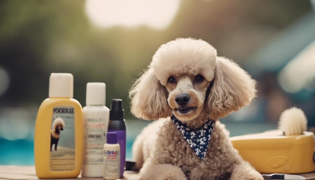 poodle grooming in summer