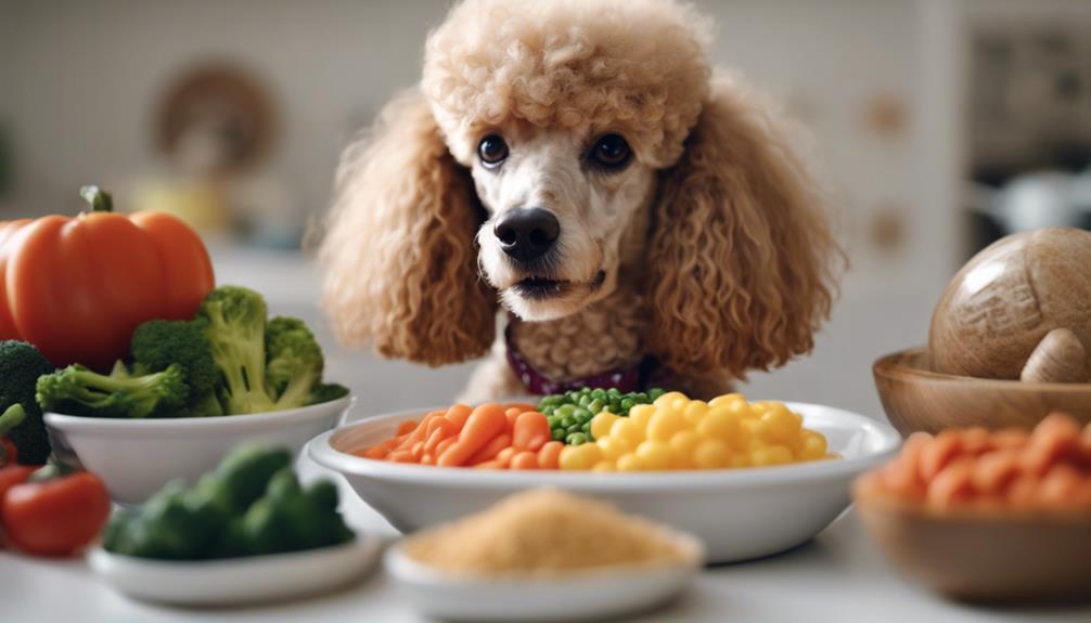 poodle health through diet