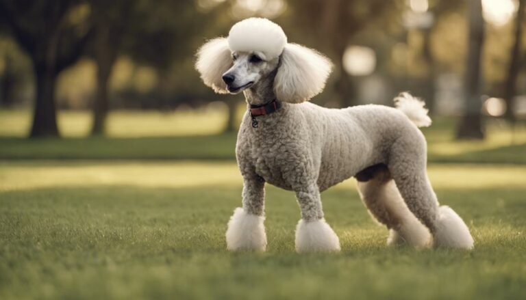 poodle hip dysplasia management