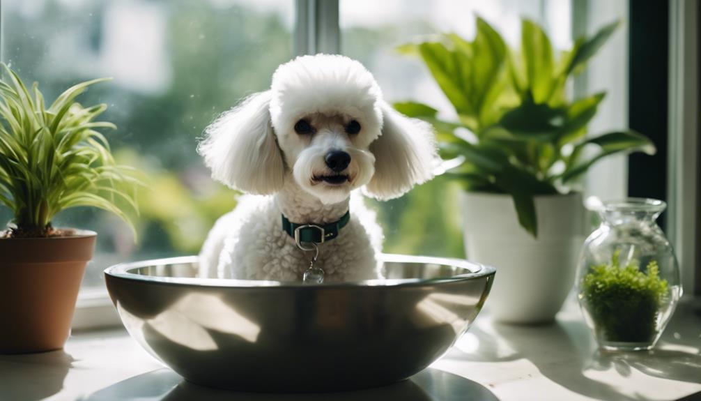 poodle hydration importance explained