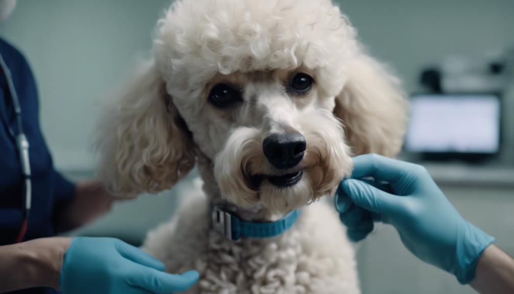 poodle neurological disorder diagnosis