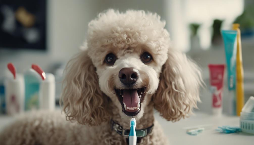 poodle oral hygiene care