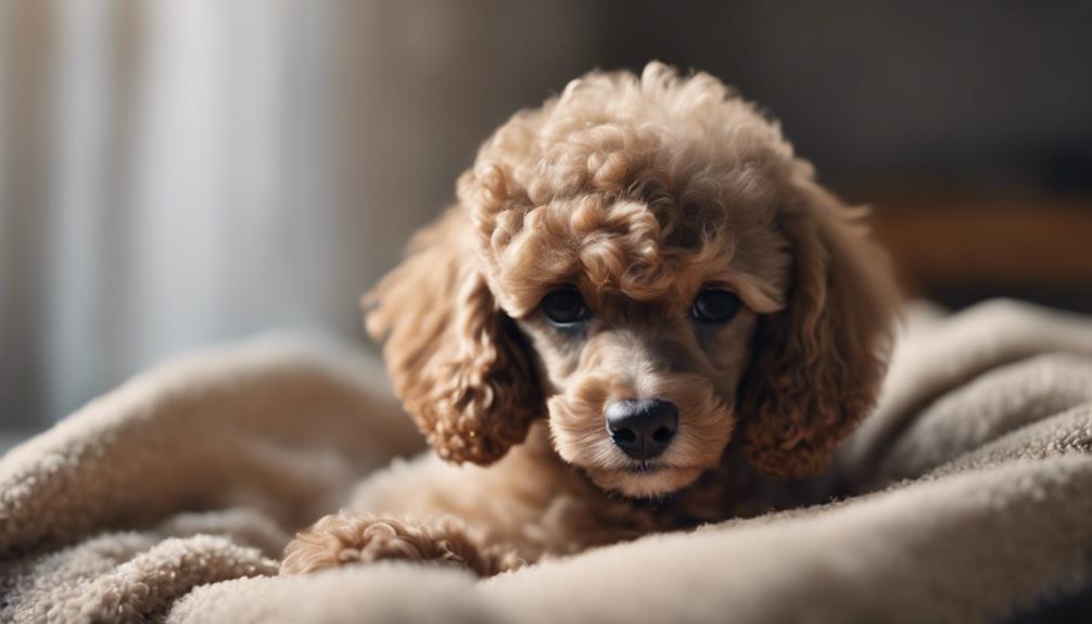 poodle puppy eye health
