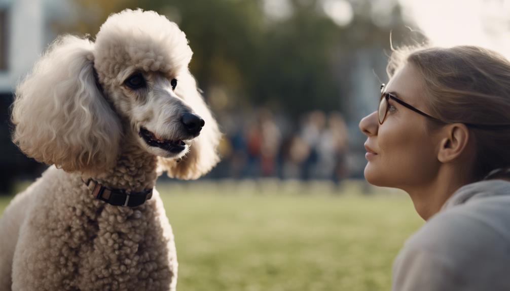 poodle s emotional intelligence shines