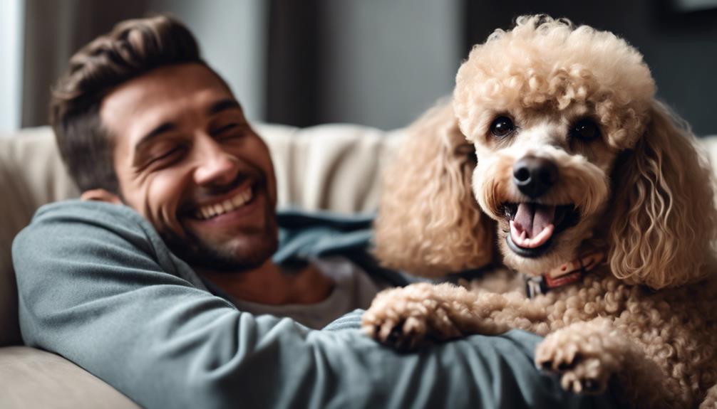poodle s loving and playful nature