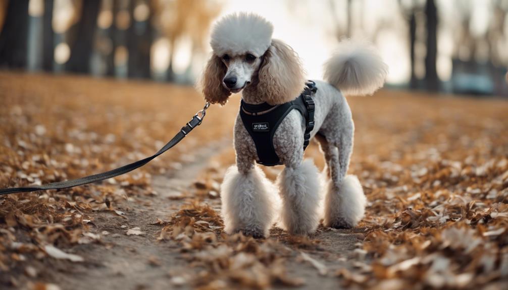poodle tracking training advice